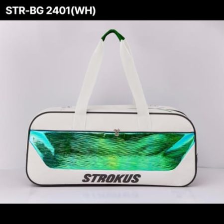 Túi cầu lông STROKUS STR-BG 2401 Trắng (mặt sau)