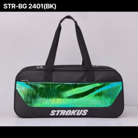 Túi cầu lông STROKUS STR-BG 2401 Đen (mặt sau)